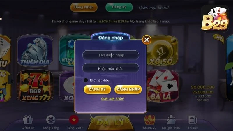 Chi tiết các bước đăng nhập vào cổng game đổi thưởng ngay lập tức