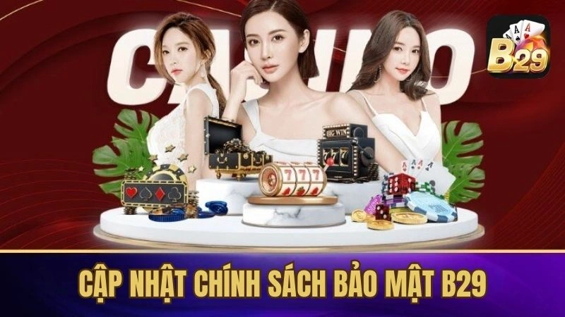 Cập nhật nội dung chính sách bảo mật tại cổng game