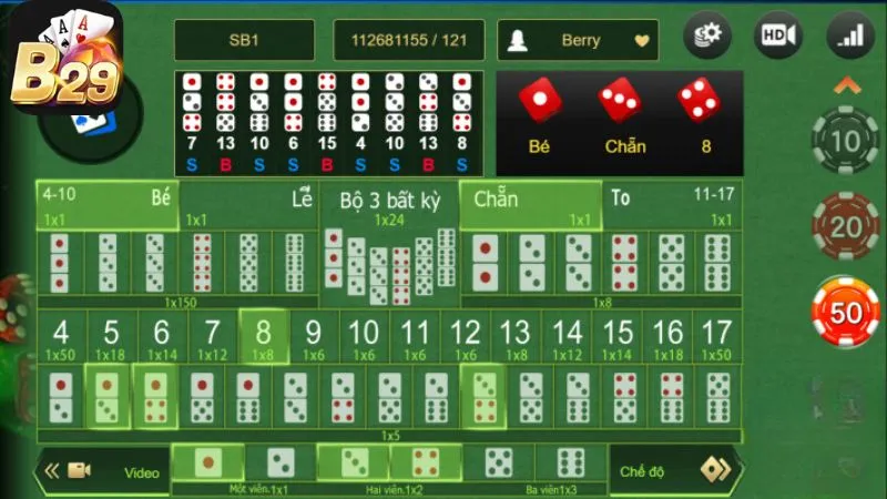 Anh em nên chọn nhiều cửa bet Nổ Hũ Tài Xỉu để nâng cao cơ hội trúng thưởng liên tục