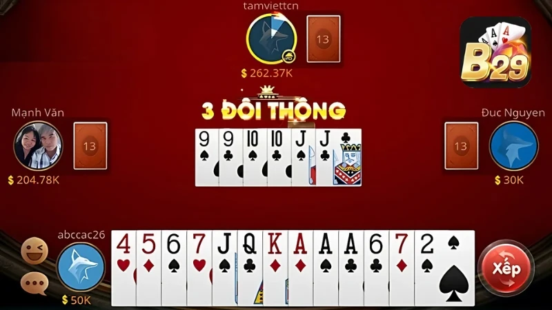 Luật chơi Tiến Lên Miền Nam thoáng và ít gò bó hơn phiên bản miền Bắc