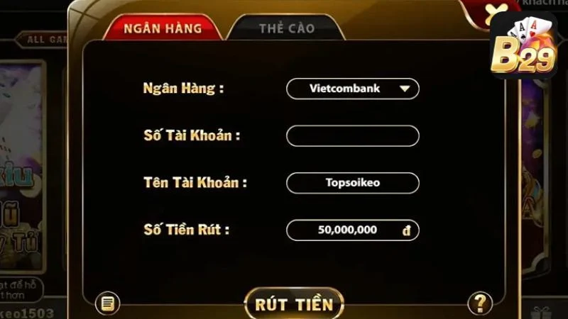 Hướng dẫn các bước rút tiền bằng ngân hàng an toàn