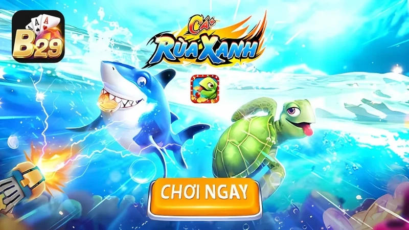 Game Bắn Cá Rùa Xanh hấp dẫn, thu hút đông đảo người chơi